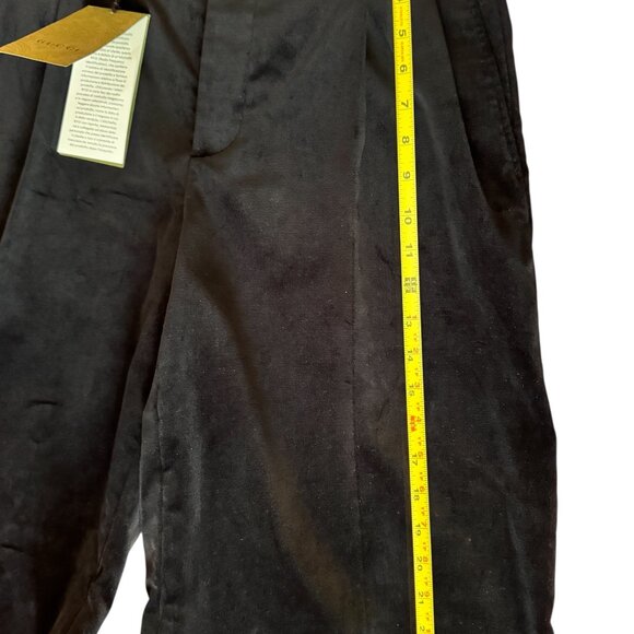 Gucci Authentic Black Velvet Shorts NWT - Picture 6 of 7